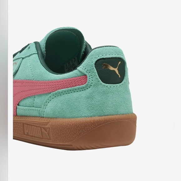 PUMA Palermo Sneakers – Aquatic Pink/Green – Size 8.5 - Picture 4 of 13